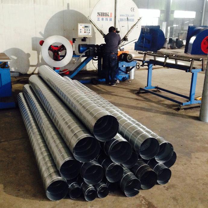 江蘇清風(fēng)通用機(jī)械 專(zhuān)業(yè)螺旋風(fēng)管廠家，鍍鋅風(fēng)管直銷(xiāo)，高清細(xì)節(jié)圖與設(shè)備銷(xiāo)售一覽